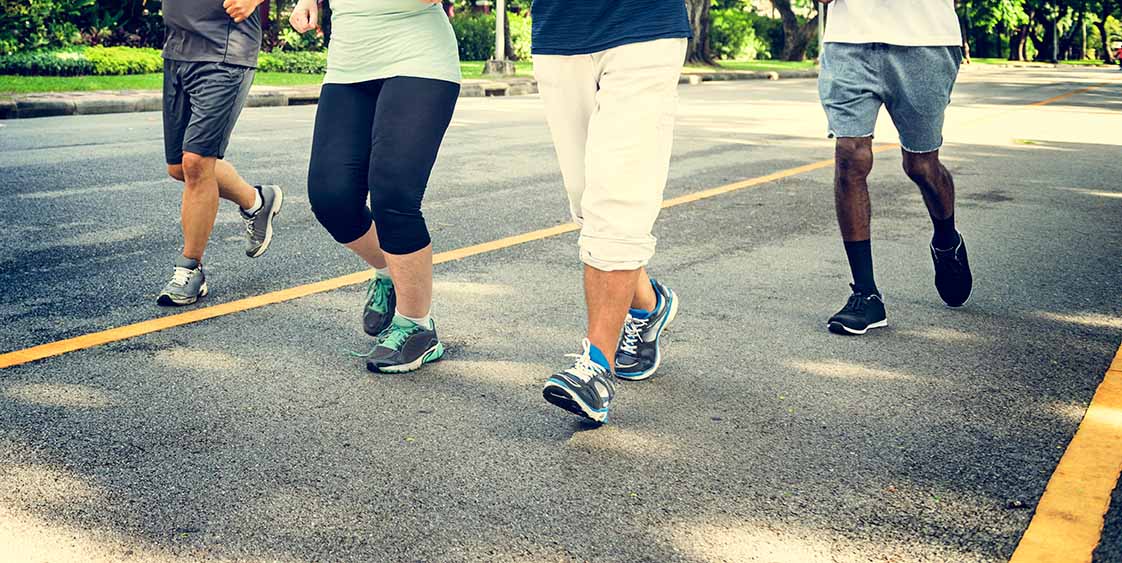 walking-health photo of healthy people walking