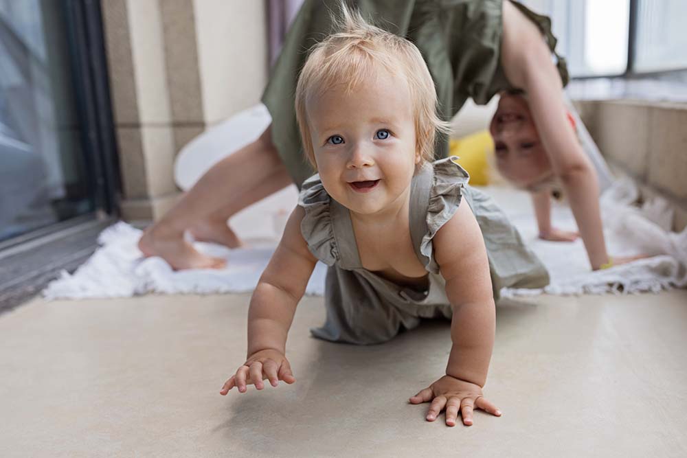 Baby Crawling